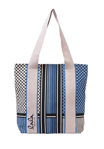 Lala Berlin Tote Carmela Dusk Blue/High Tide